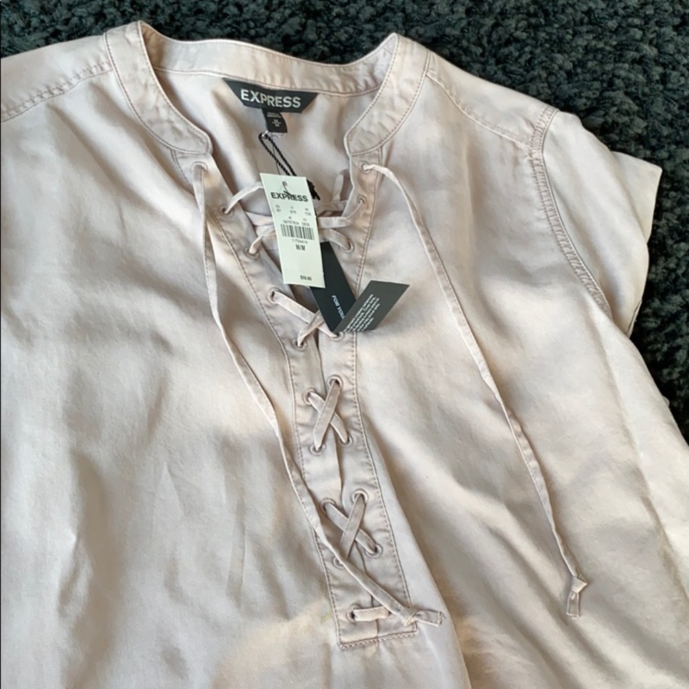Light Pink Express Blouse - Picture 2 of 5